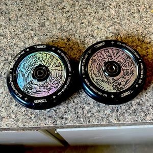 Envy 120mm scooter wheels